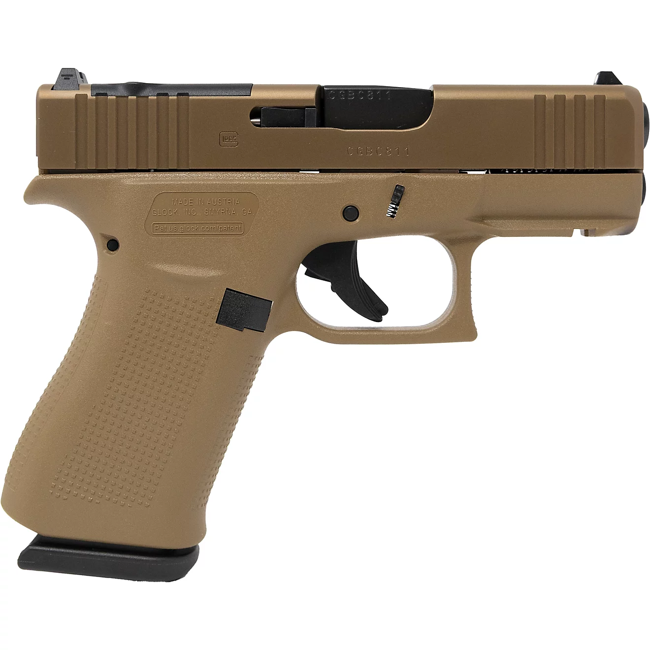 GLOCK 43X 9mm Luger Semi Automatic Pistol - Image 3