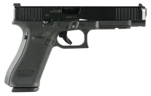 Glock G34 Gen 5 MOS 9mm 5.31" Barrel 10rd Black nDLC Slide Black Frame - Image 2
