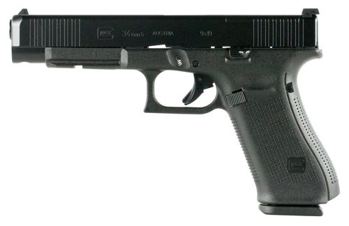 Glock G34 Gen 5 MOS 9mm 5.31" Barrel 10rd Black nDLC Slide Black Frame